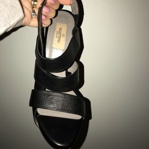 Black Valentino heels